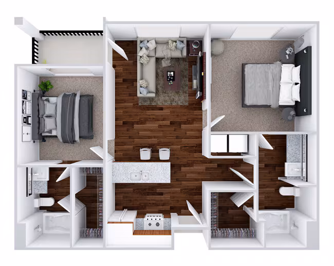 The Cedar 116 floor plan